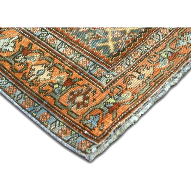 Transitional 1920s Persian Bidjar Runner For Sale - Image 3 of 7