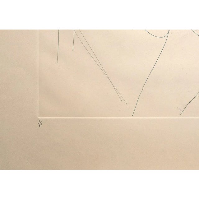 Hand-signed and numbered. Edition 1/90. Ref: ''Emilio Greco Incisioni e Litogrefie'', by Maurizio Calvesi, Cigno Edizioni,...