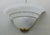 1970s Italian Milky White Uplight Sconces, a Pair For Sale - Image 4 of 9