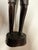 Vintage African Ironwood Statue of a Tribal Man For Sale - Image 4 of 4