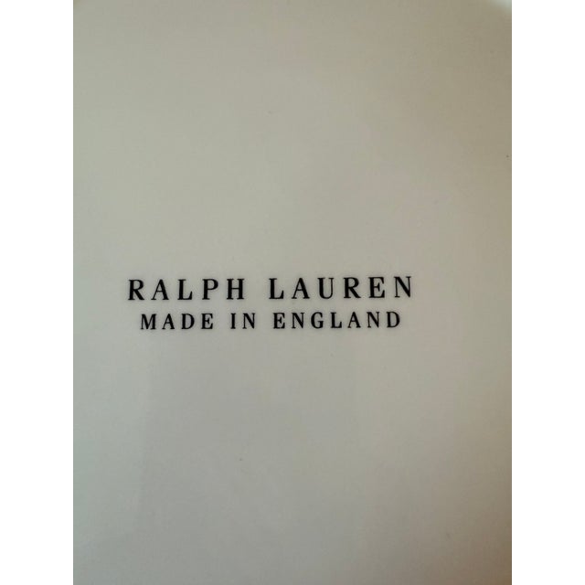 Late 20th Century Late 20th Century Ralph Lauren Ironstone Pitcher Vase, Made in England For Sale - Image 5 of 6