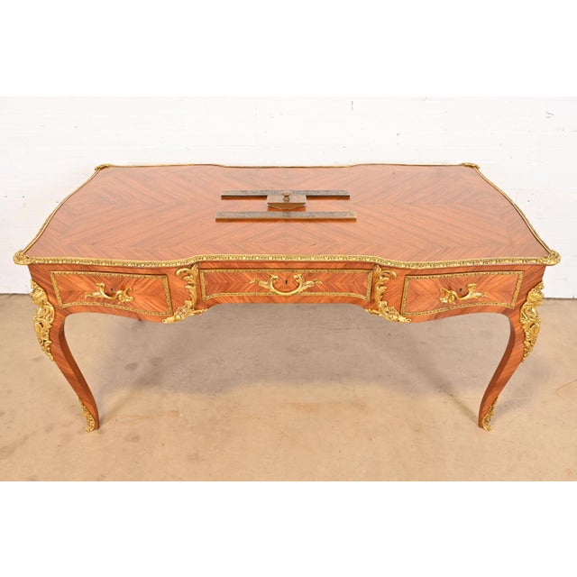 Tiffany Studios Tiffany Studios New York "Zodiac" Bronze Rocker Blotter and Blotter Ends, Circa 1910 For Sale - Image 4 of 13