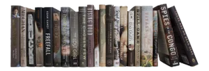 Decorative Books - Cappuccino Dust Jacket Books - Brown Books By The Foot
