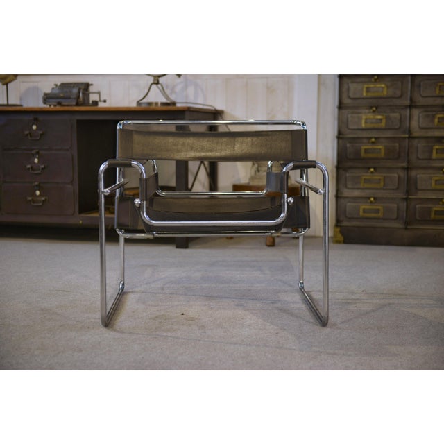 Bauhaus Wassily Armchair by Marcel Breuer, 1970s For Sale - Image 9 of 14