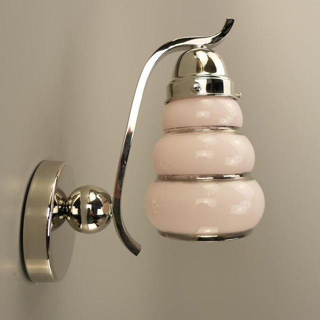 1930s Art Deco French Wall Light, 1930s For Sale - Image 5 of 11