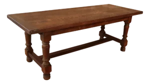 Monastery Oak Farm Table, 1940s