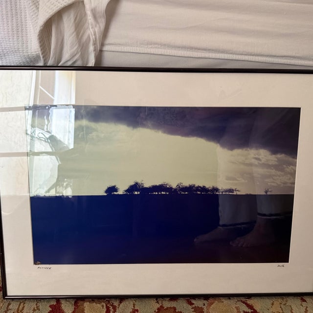 Contemporary Framed “Burgundy” Photograph Titled “Auxerre” by Benjamin Falk For Sale - Image 3 of 5