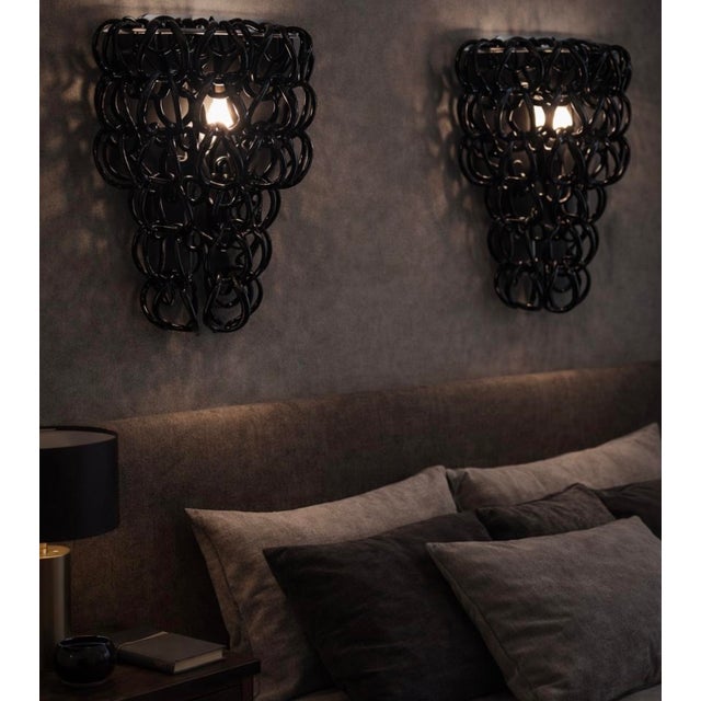 Giogali Wall Lamps from Mangiarotti, 1970s For Sale - Image 9 of 9