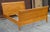 Late 20th Century American Neoclassical Maple Sleigh Queen Size Bedstead For Sale - Image 4 of 11