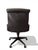 Vintage Black Leather Sapper Office Chair by Richard Sapper for Knoll, 1980s For Sale - Image 3 of 13