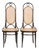 Vintage Long John Webbing Dining Chairs from Thonet, Set of 2 For Sale