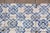 Antique 18th Century Portuguese Blue & White Tiles Set of 61 With Repeating Floral-Geometric Pattern For Sale - Image 16 of 18