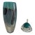 Magdanz Shapiro Studio Art Glass Vase and Perfume Bottle For Sale