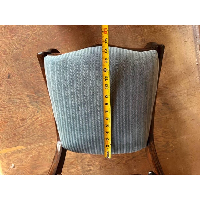 Antique Victorian Style Balloon Back Side Chairs. Set of 3 For Sale - Image 13 of 15