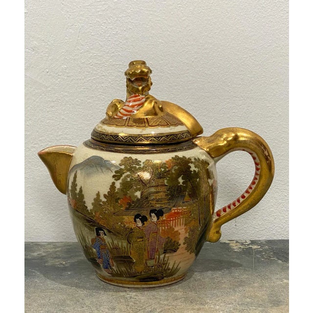 Late 19th Century Circa 1880 Satsuma Tea Set, Japan For Sale - Image 5 of 11