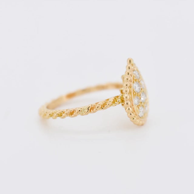 Boucheron Boucheron - Serpent Bohème Ring in Yellow Gold and Diamonds, Size 5.5 For Sale - Image 4 of 5