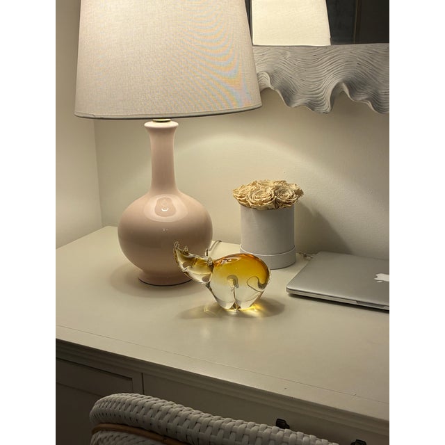 Murano Vintage Glass Rhinoceros by Murano For Sale - Image 4 of 6