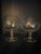 Mid-Century Modern 1960s Air Twist Stems Handblown Crystal Brandy Snifters / Cognac Glasses - Set of 4 For Sale - Image 3 of 10