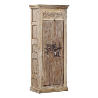 Armoire Constructed From Antique Indian Teakwood Kerala Doors and Elements For Sale