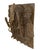 This 14" H African Benin Bronze Plaque features a king warrior and soldiers, created using the lost wax method. Each piece...