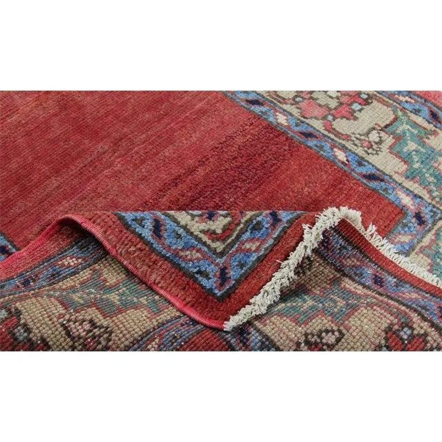 Traditional 1970s Vintage Persian Heriz Area Rug – 2'11" X 3'10" For Sale - Image 3 of 8
