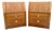 Vintage Danish Modern Style Teak Nightstands, a Pair For Sale