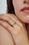 Not Yet Made - Made To Order Classic Three Stone Round Emerald Ring in Sterling Silver for Her, Size 6 For Sale - Image 5 of 12