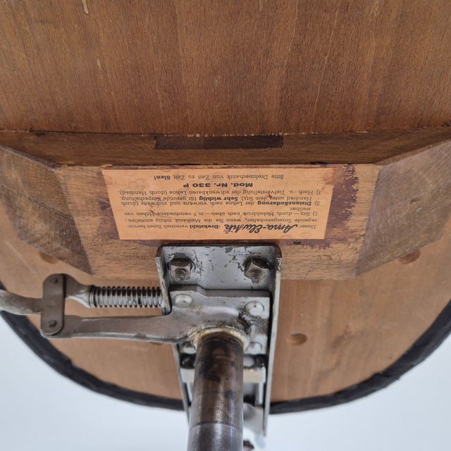 Model 330P Architect Desk Chair from Ama Elastic, 1950s For Sale - Image 9 of 13