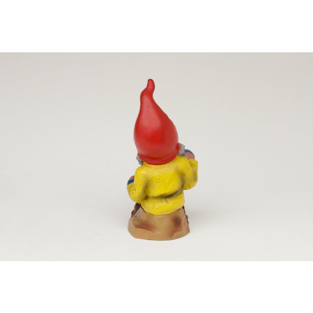 Garden Gnome with Accordion from Heissner, 1960s For Sale - Image 3 of 9