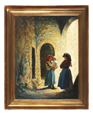 Emil Krause, Untitled, 1920s, Oil on Canvas
