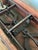 Black Antique French Bruyat Lyon Marble Top Kitchen & Culinary Balance Scale Ebonized Base and Brass Pans For Sale - Image 8 of 12