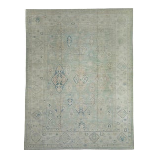 Oushak Rug 9'6" x 12'4" #17847 For Sale