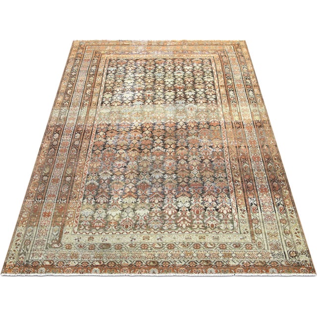 1940s Persian Melayer Rug For Sale In Los Angeles - Image 6 of 6