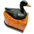 1930s Art Deco Ebonized Brass Duck Bookends on Burlwood Bases - a Pair For Sale - Image 10 of 11