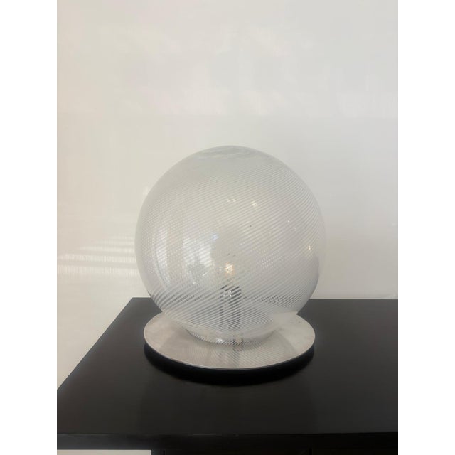 1970s Table Lamps by L. Diaz De Santillan for Venini, 1970s, Set of 2 For Sale - Image 5 of 15