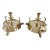 Vintage Wildwood Brass Koi Fish Candle Holders-A Pair For Sale