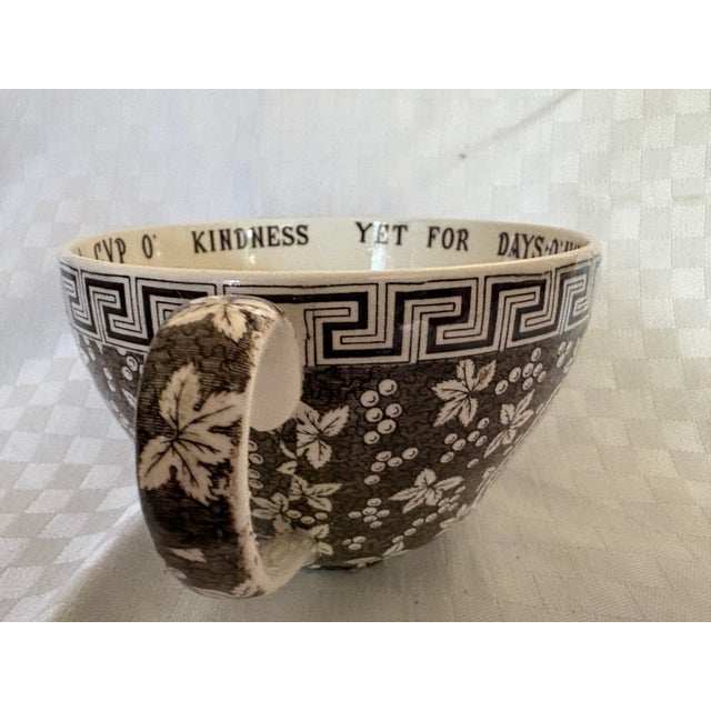 Ceramic 1950s Copeland Spode "Greek" Pattern Cup and Saucer For Sale - Image 7 of 14