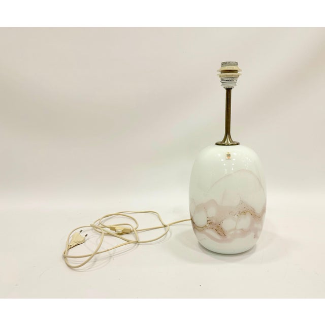 1980s Sakura Table Lamp by Michael Bang for Holmegaard, 1980s For Sale - Image 5 of 15