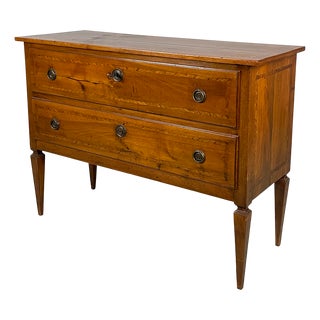 Italian Directoire Style Chest of Drawers in Wood, 1930s For Sale