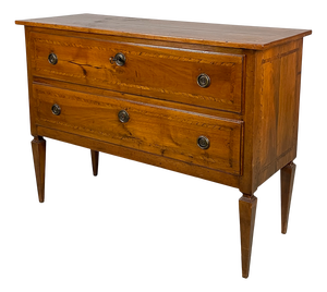 Italian Directoire Style Chest of Drawers in Wood, 1930s