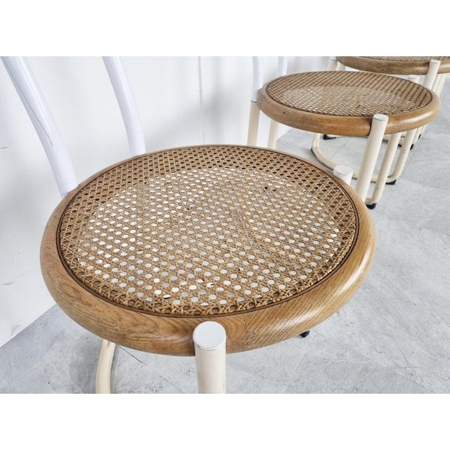 Vintage Postmodern Dining Chairs, 1960s, Set of 4 For Sale - Image 6 of 11