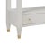 Pair of Modern White Painted Nightstands For Sale - Image 4 of 6