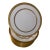 Antique Haviland Limoges Gold Encrusted Soup Plates - Set of 12 For Sale
