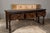 English 19th Century Oak Sideboard with Geometric Front and Three Drawers For Sale - Image 4 of 12