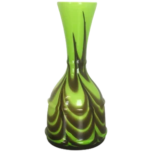 Italian Opaline Florence Vase by Carlo Moretti, 1970s
