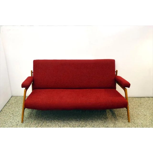 1960s Scandinavian Armchairs and Sofa, 1960s, Set of 3 For Sale - Image 5 of 13