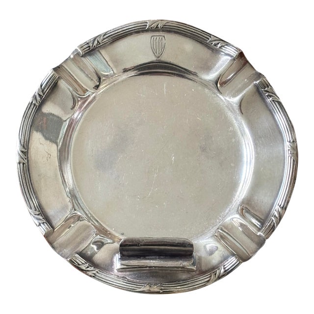 1929 Silver Ashtray Chalfonte-Haddon - Atlantic City For Sale