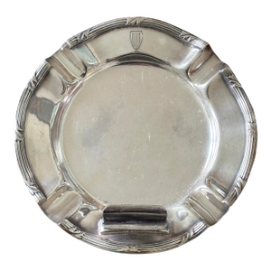 1929 Silver Ashtray Chalfonte-Haddon - Atlantic City