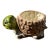 70s Ceramic Hand Painted Turtle Indoor Planter For Sale