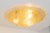 Clear and Golden Murano Glass Flush Mount with Brass Base from Sylcom Lighting, 1990s For Sale - Image 13 of 18